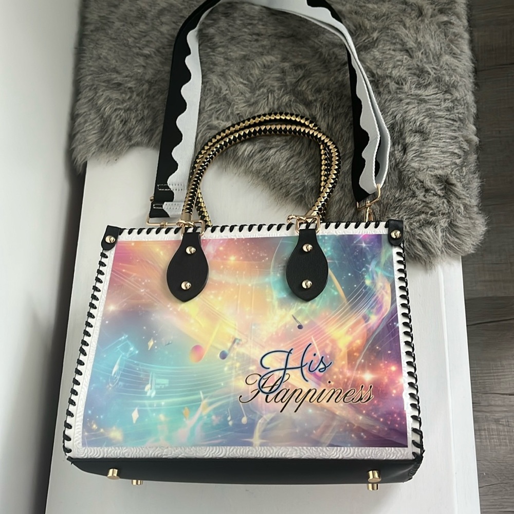 *SOLD* CHiP Bags modern Christian apparel horses colorful music celestial purse - Picture 9 of 17